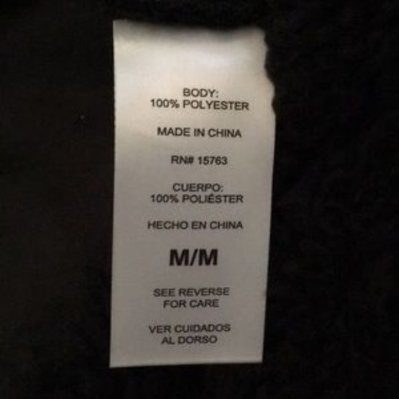 Champion Black Hooded Sherpa with Kangaroo Pouch - Picture 7 of 7